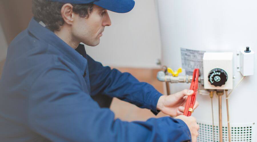 Professional water heater repair in Fairbank, PA